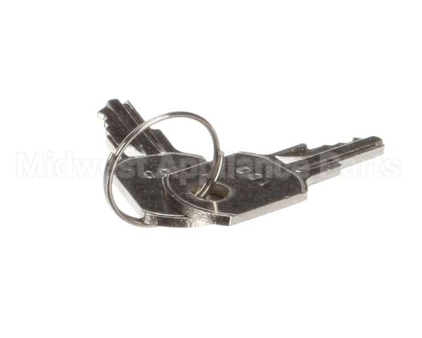 67876 Perlick Key, Lock, Sliding Door, Black