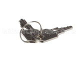 67876 Perlick Key, Lock, Sliding Door, Black