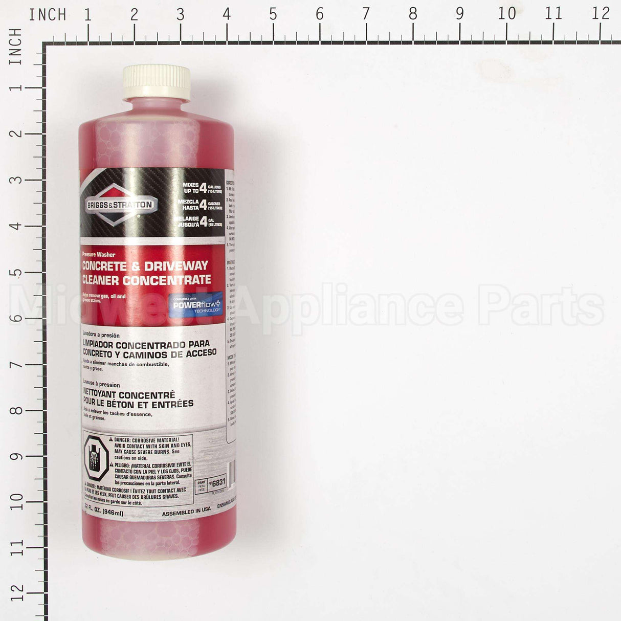 6831 Briggs & Stratton Acc Pf+ Cncntrt Concrete Clnr 32 Oz