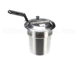 68393-4 Nemco 4Qt Inset W/Hinge Cover & Ldl