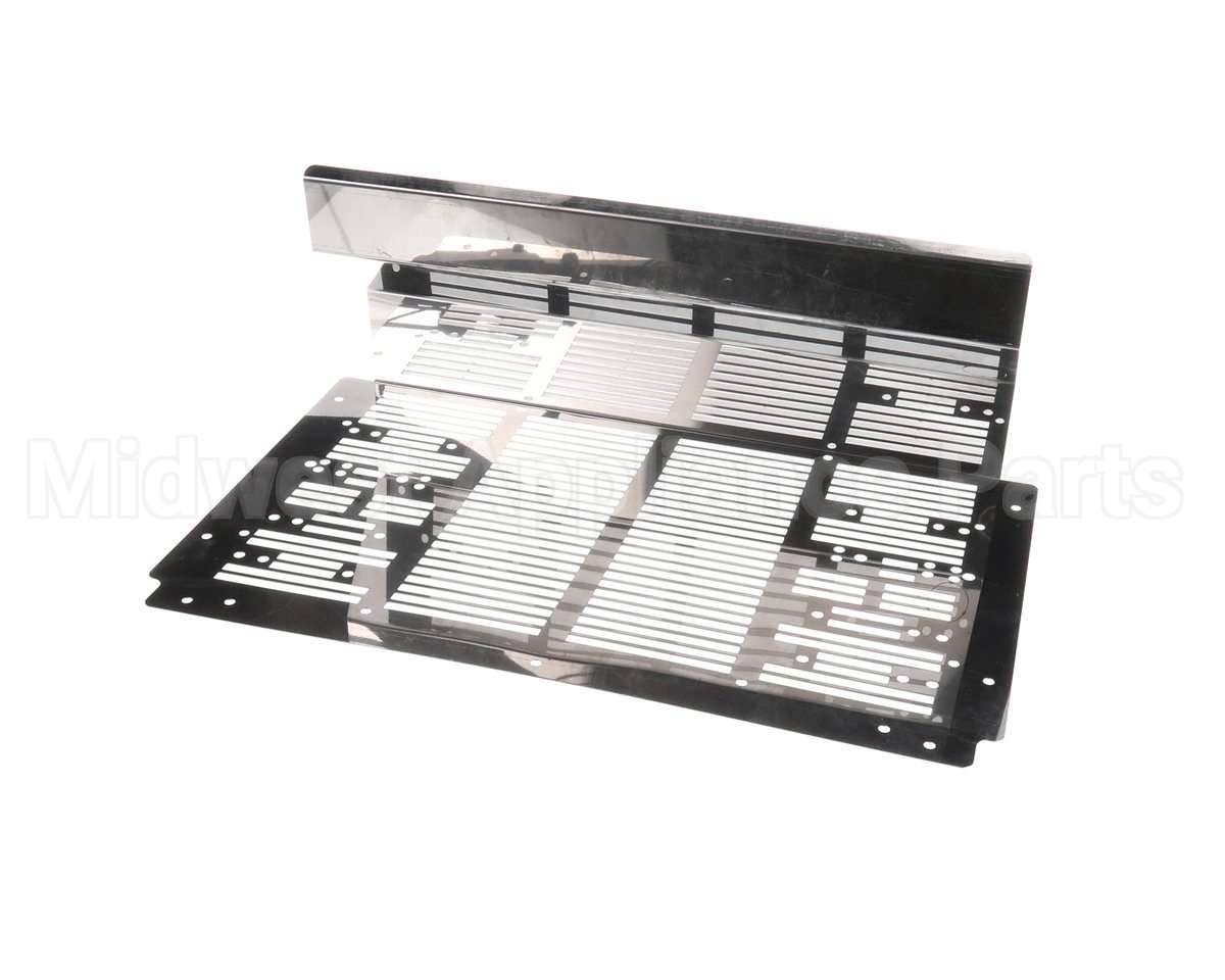 68548-2 Perlick Grille, Low Side, Slides, Back