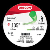 69-176 Oregon Gatorlineround .105 50Ft Donu