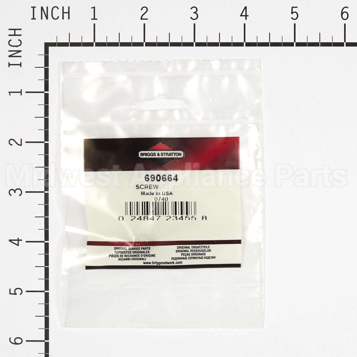 690664 Briggs & Stratton Screw
