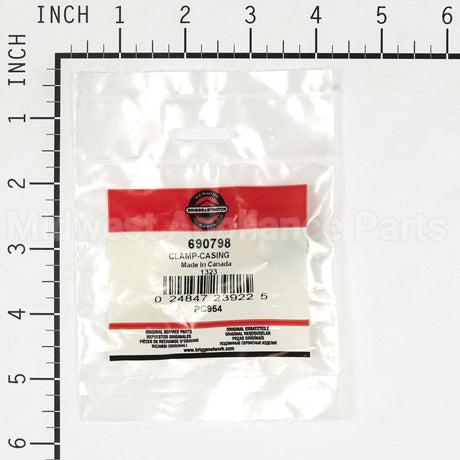 690798 Briggs & Stratton Clamp-Casing