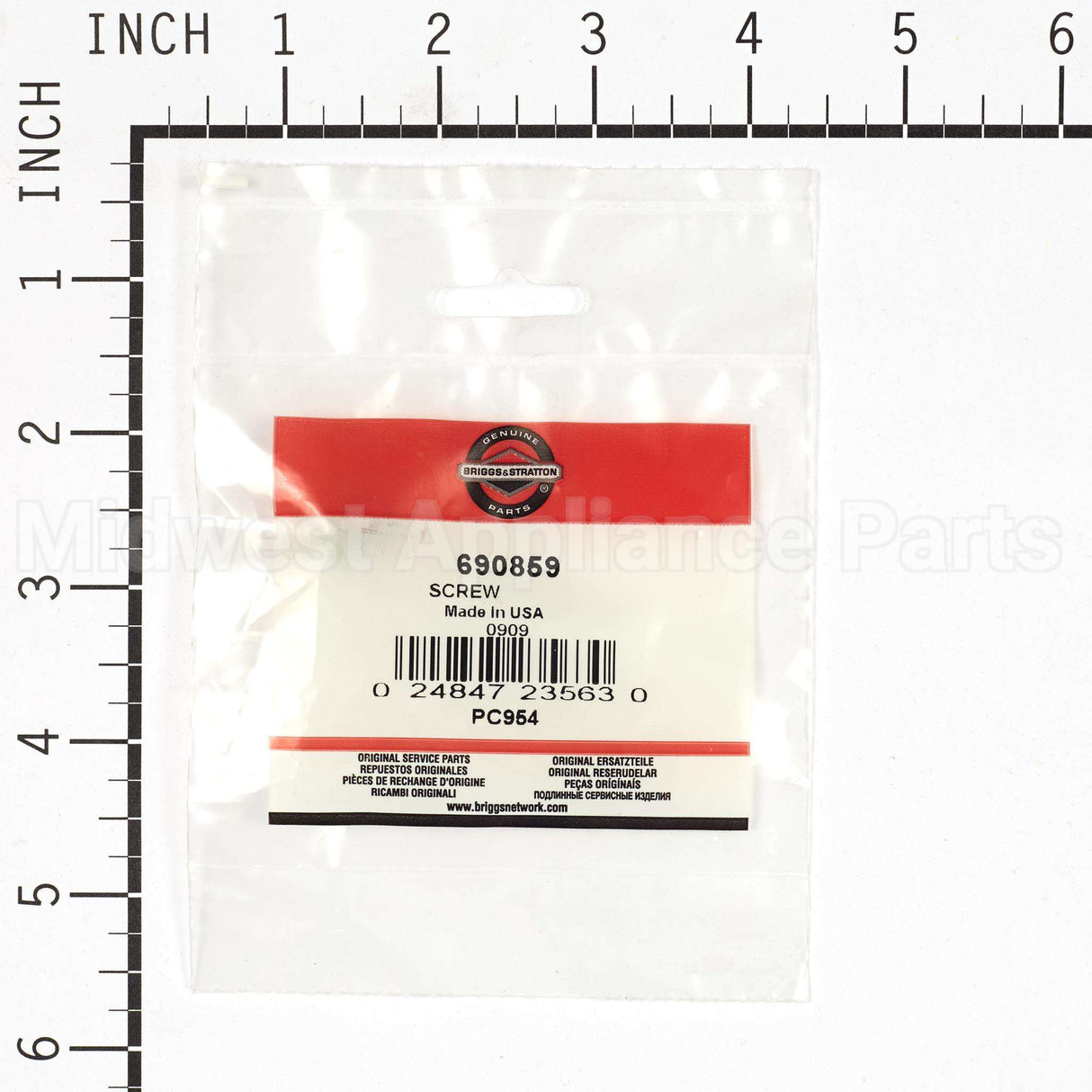 690859 Briggs & Stratton Screw