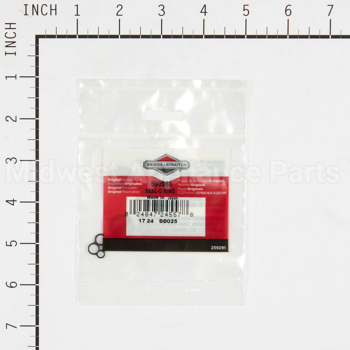 690988 Briggs & Stratton Seal-O Ring