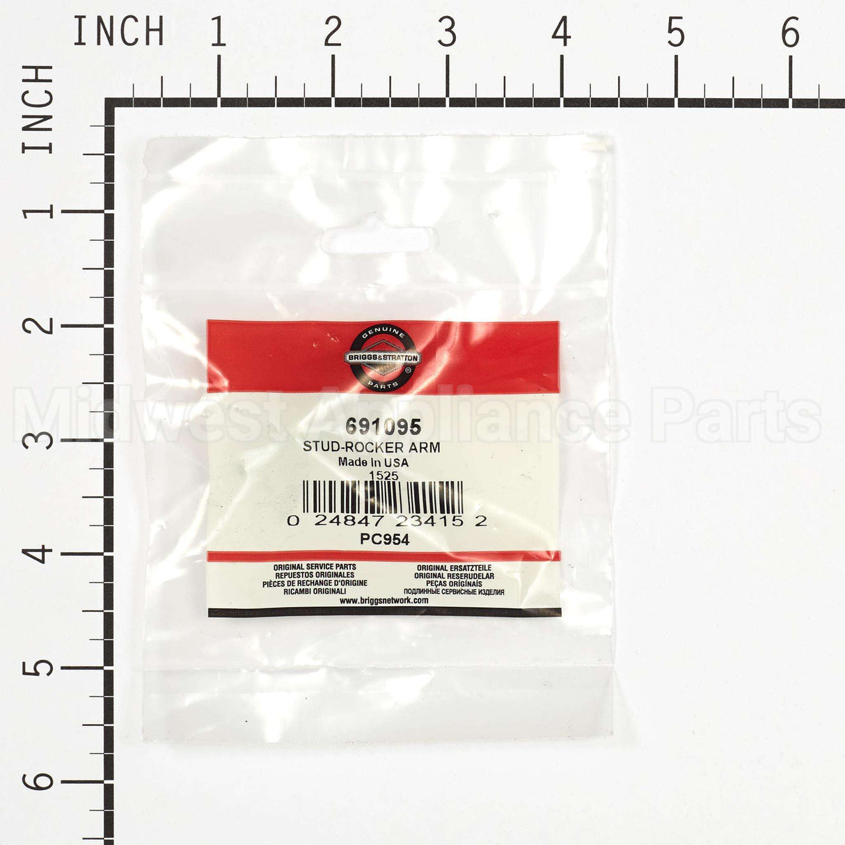 691095 Briggs & Stratton Stud-Rocker Arm