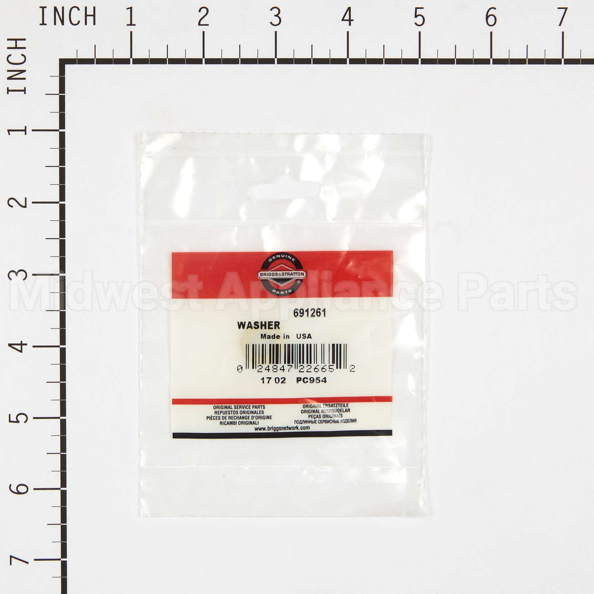 691261 Briggs & Stratton Washer