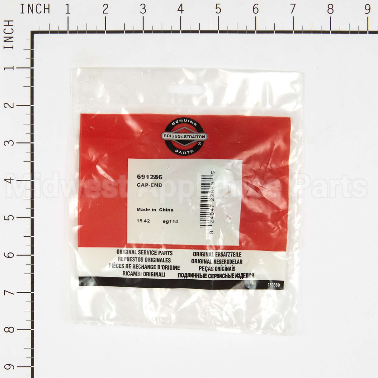 691286 Briggs & Stratton Cap-End