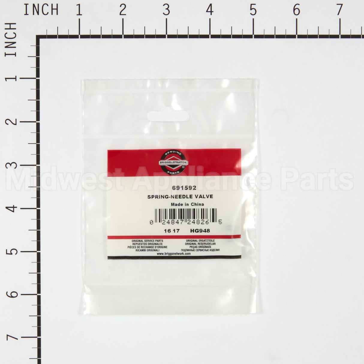 691592 Briggs & Stratton Spring-Needle Valve