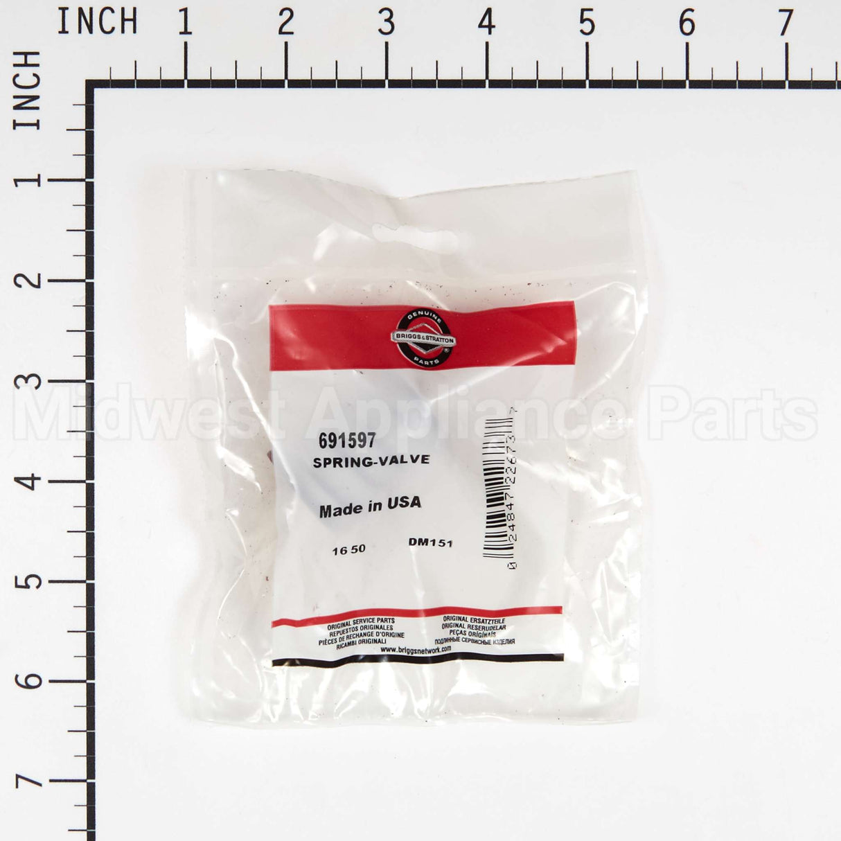 691597 Briggs & Stratton Spring-Valve