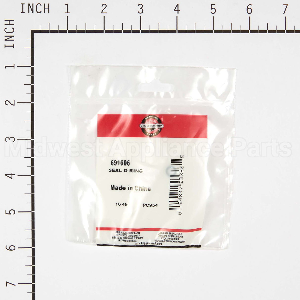 691606 Briggs & Stratton Seal-O Ring