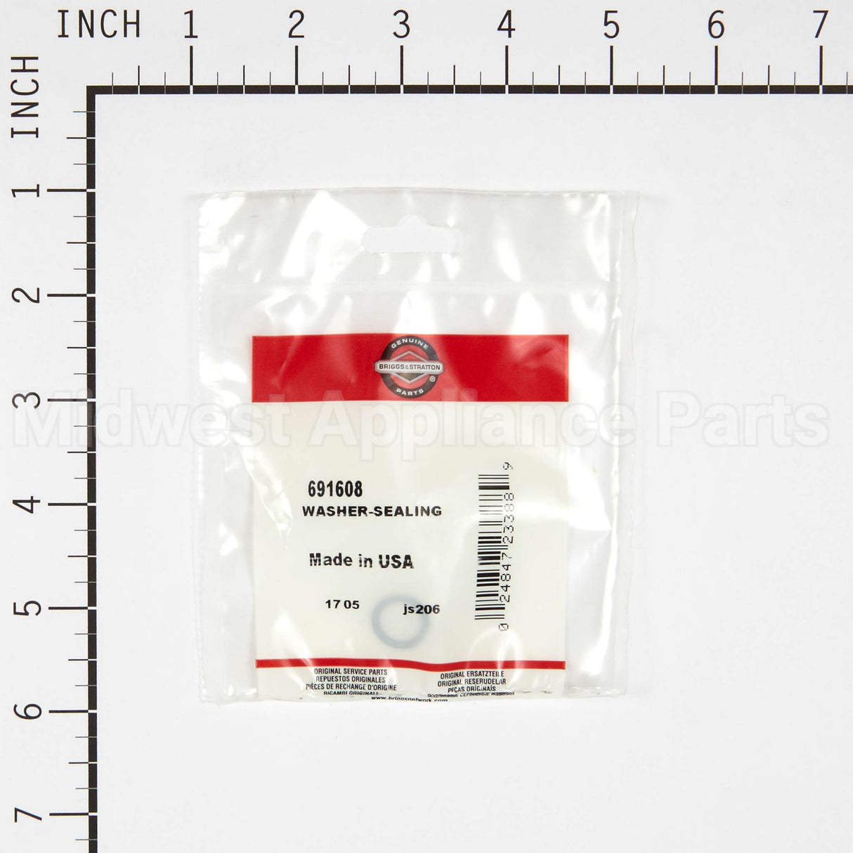 691608 Briggs & Stratton Washer-Sealing