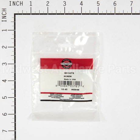 691678 Briggs & Stratton Screw
