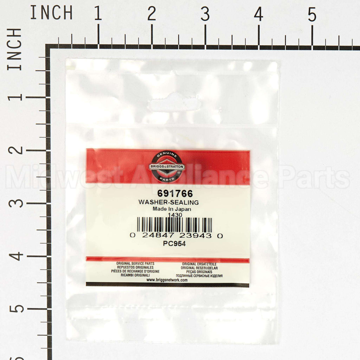 691766 Briggs & Stratton Washer-Sealing