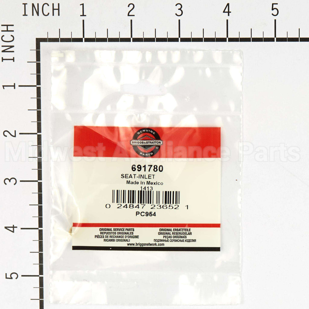 691780 Briggs & Stratton Seat-Inlet