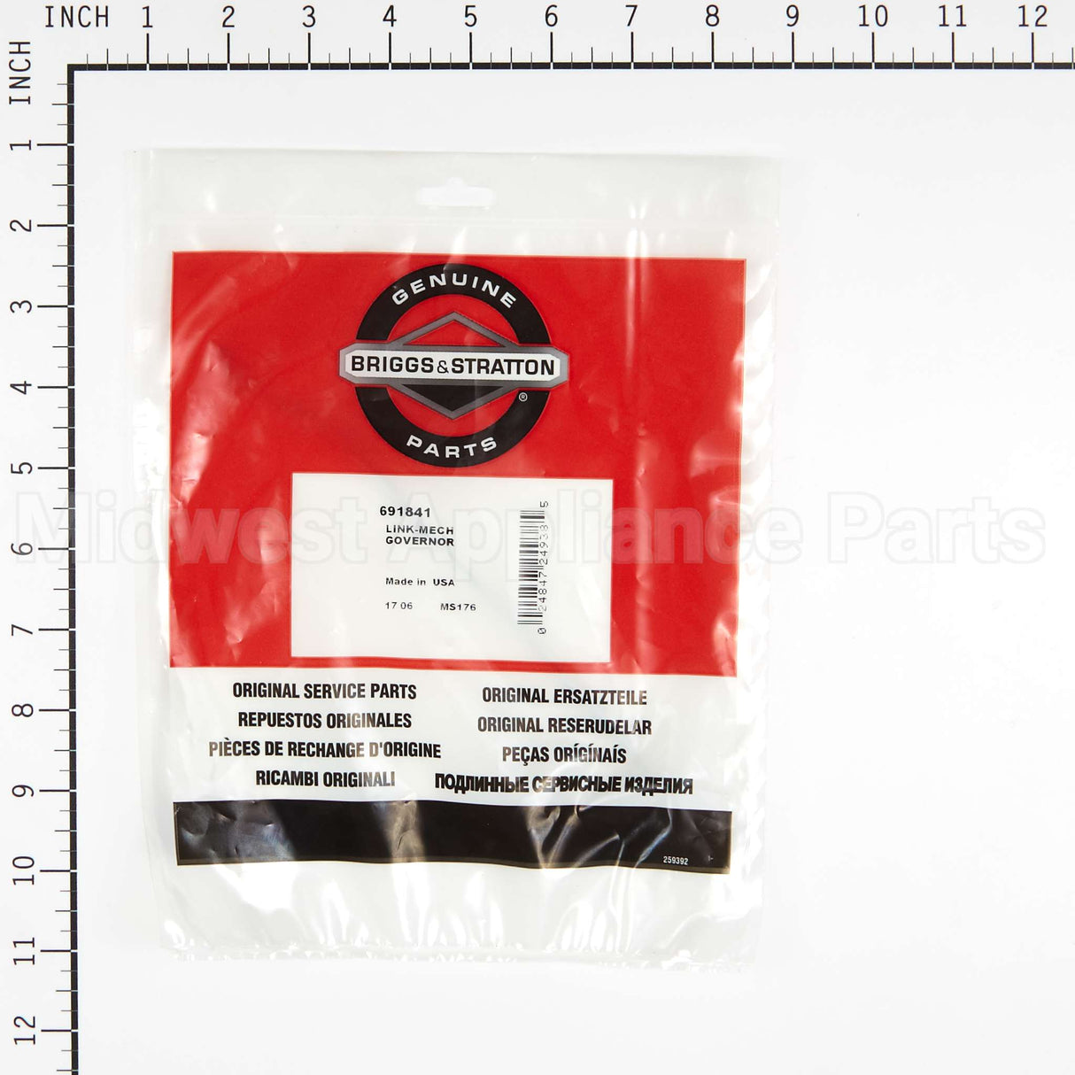 691841 Briggs & Stratton Link-Mech Governor