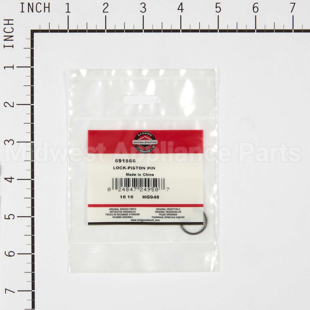 691866 Briggs & Stratton Lock-Piston Pin