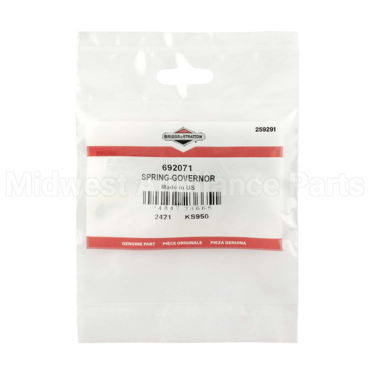 692071 Briggs & Stratton Spring-Governor