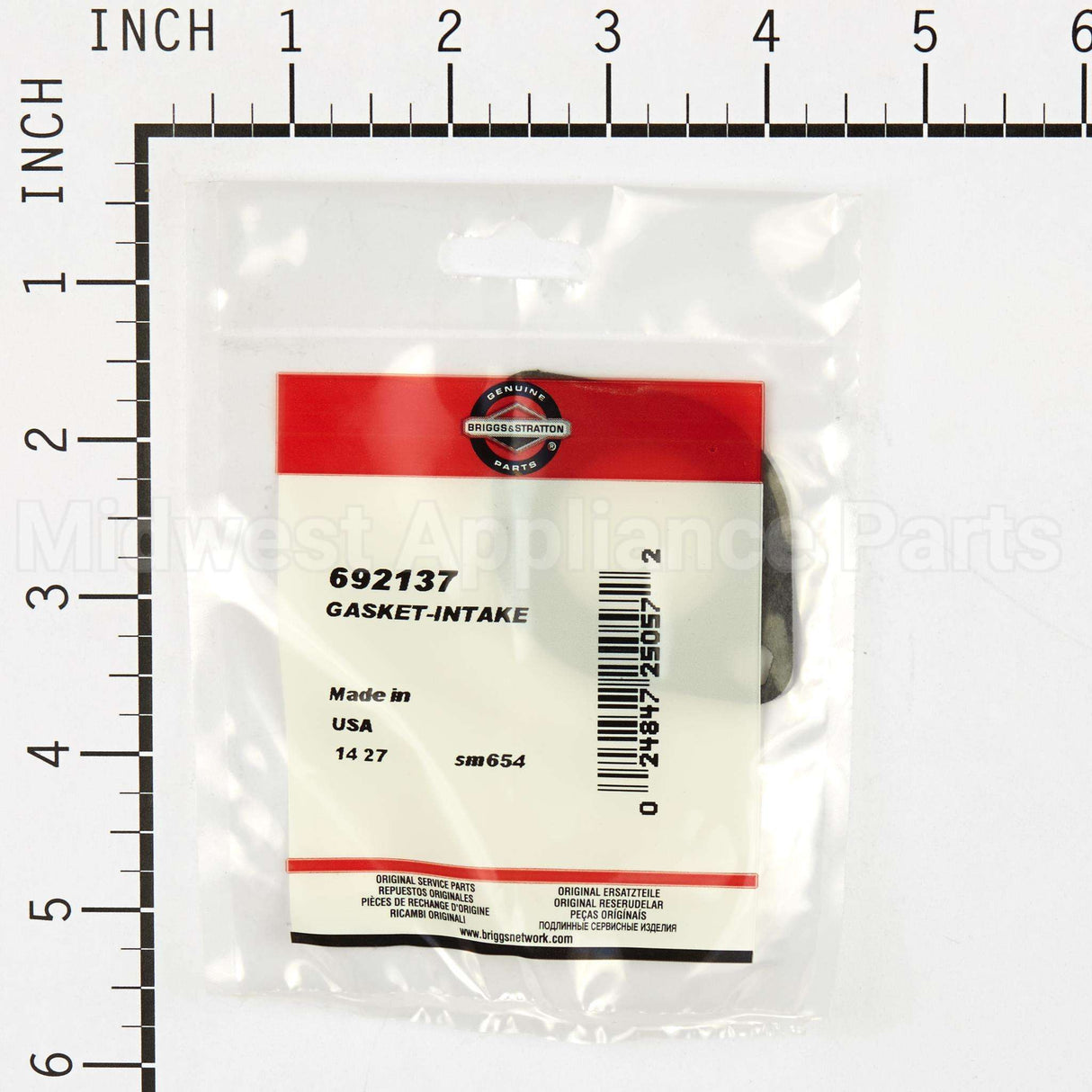 692137 Briggs & Stratton Gasket-Intake