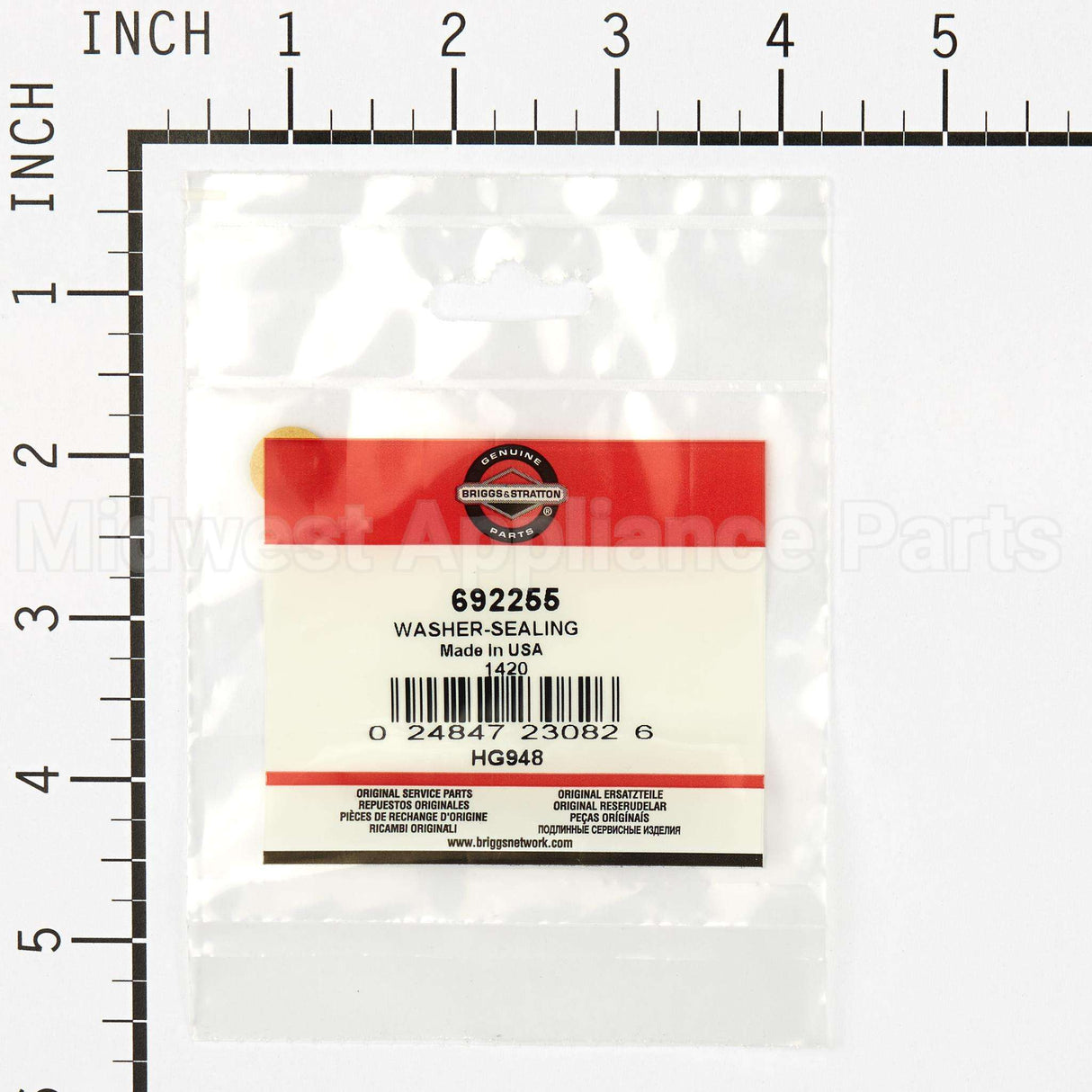 692255 Briggs & Stratton Washer-Sealing