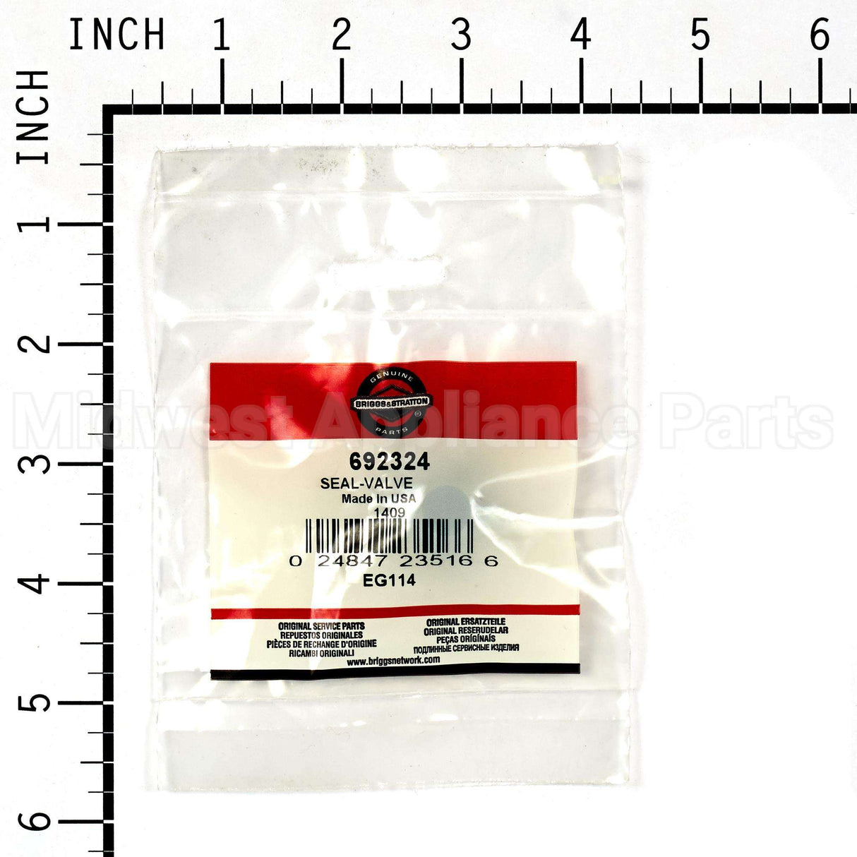 692324 Briggs & Stratton Seal-Valve