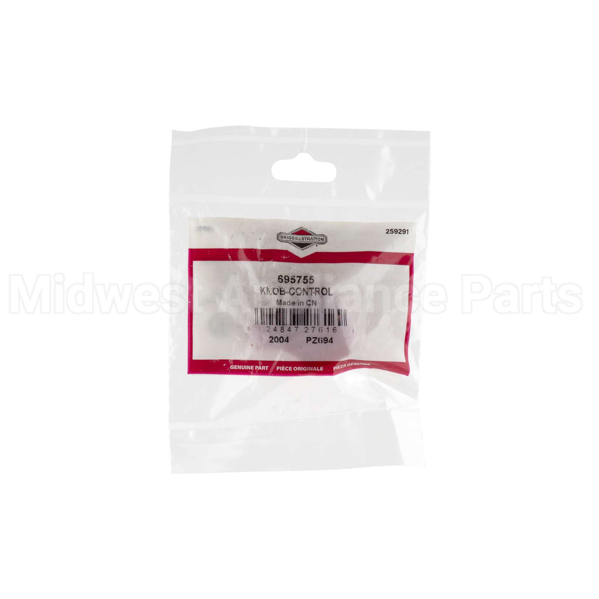695755 Briggs & Stratton Knob-Control