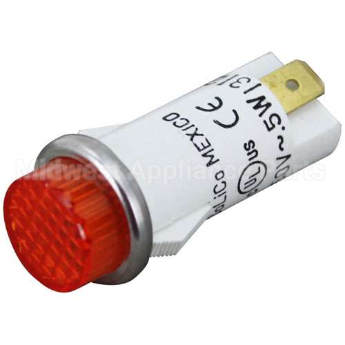 00-241599-00011 Compatible Hobart Light, Signal - Amber Round