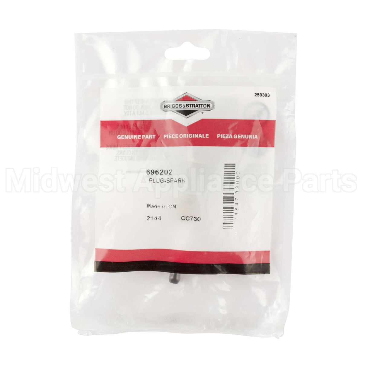 696202 Briggs & Stratton Plug-Spark