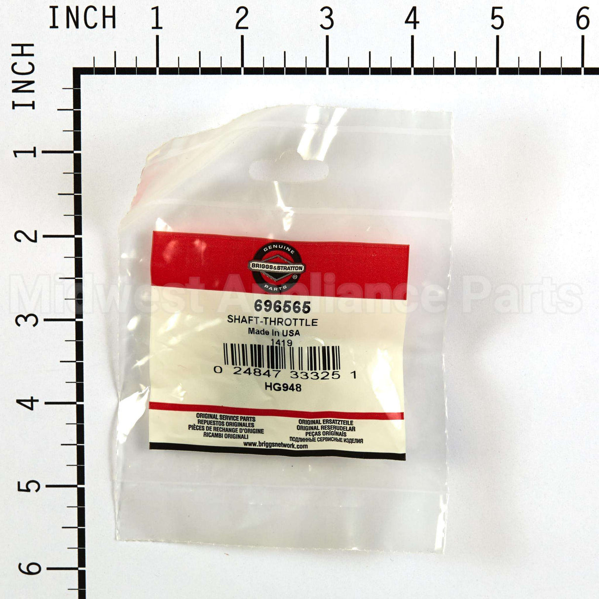 696565 Briggs & Stratton Shaft-Throttle