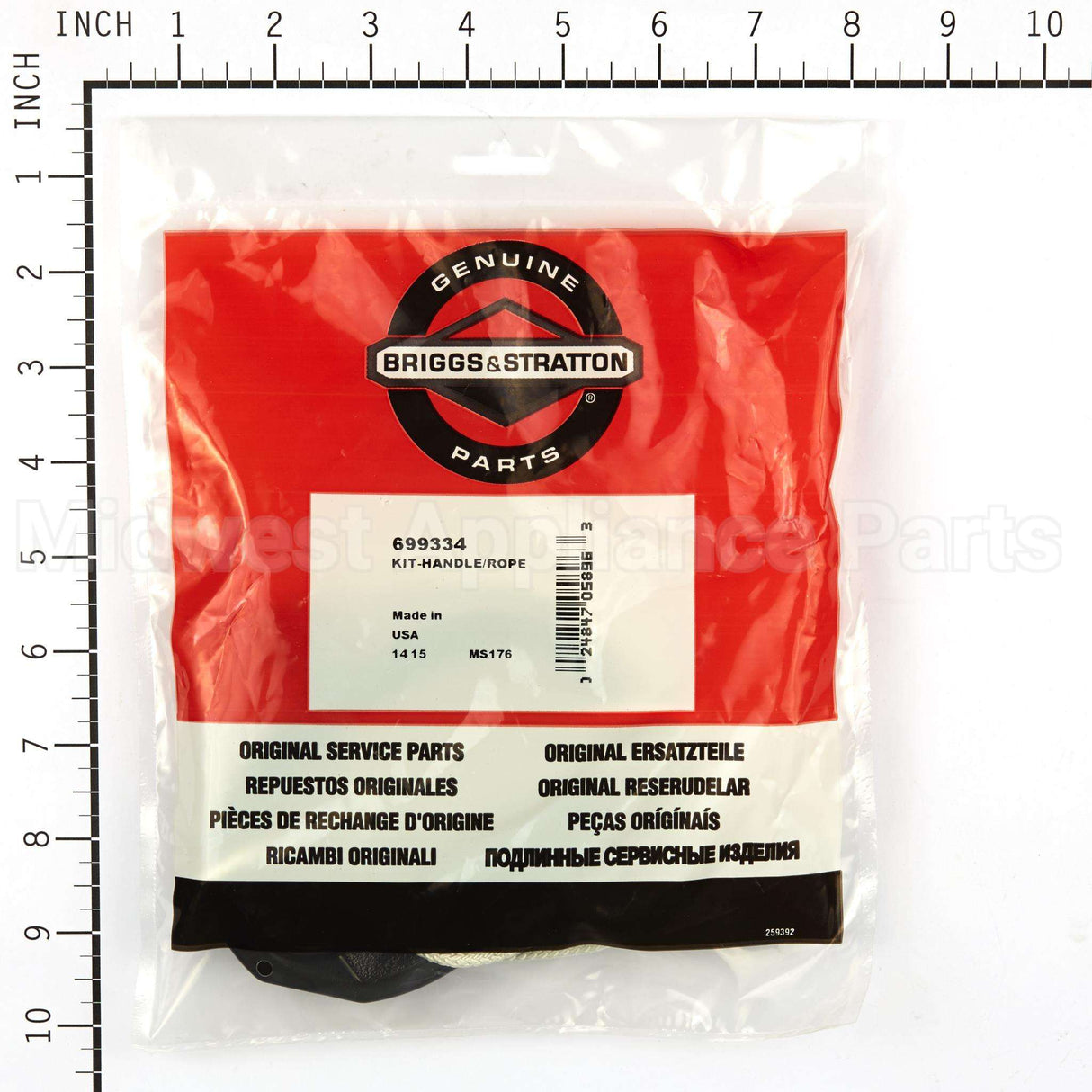 699334 Briggs & Stratton Kit-Handle/Rope