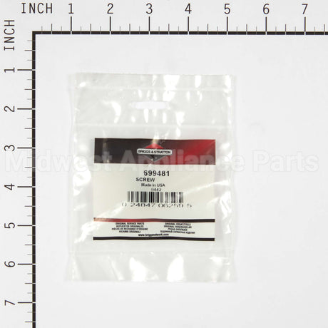699481 Briggs & Stratton Screw