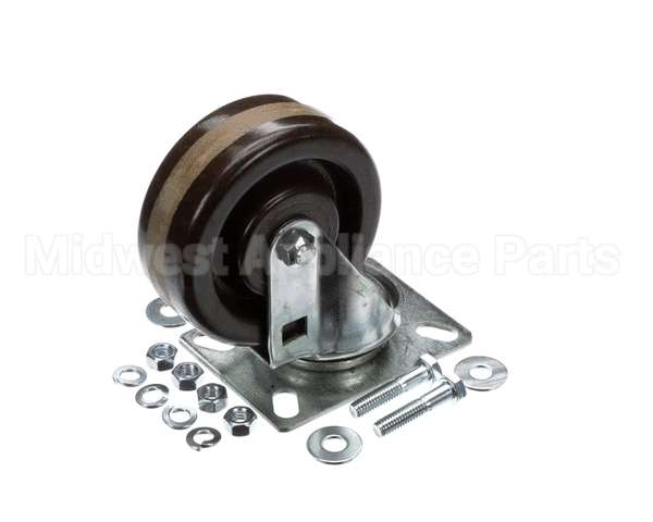 6C504003HTPHN01 Kason Caster 4 Inch 03 Plate Brown H