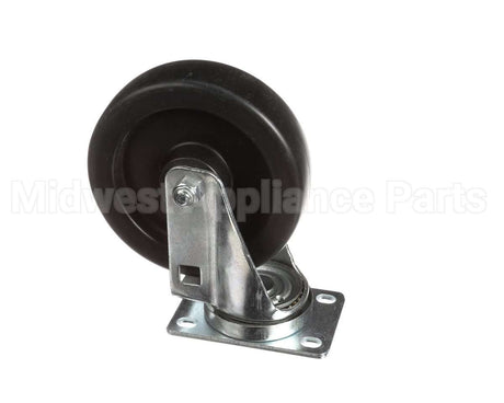 6C525001HDP Kason Plate Mount Caster W/ 5" Wheel, No