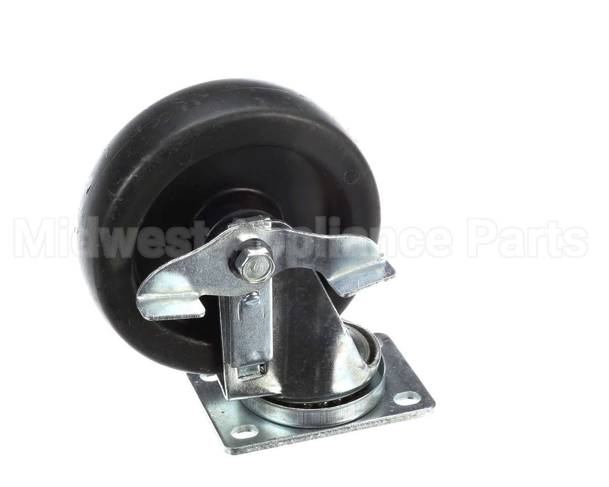 6C525001HDPTLB Kason Plate Mount Caster W/ 5" Wheel & B