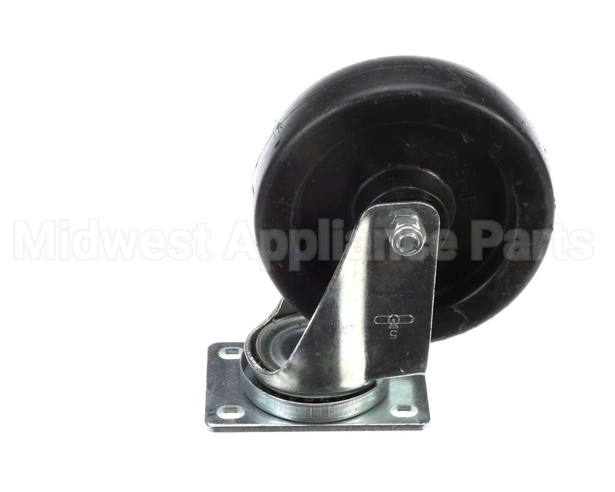 6C525001HDPTLB Kason Plate Mount Caster W/ 5" Wheel & B