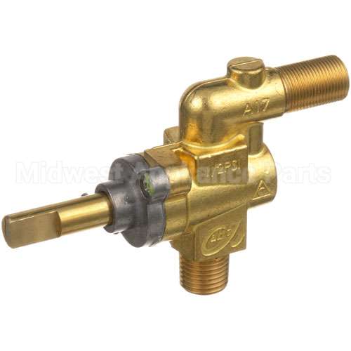 00-710121 Compatible Hobart Burner Valve 1/4 Mpt X 1/2-27