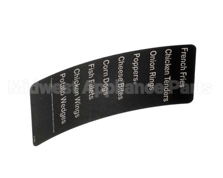 6LT003 Perfect Fry Label,Preset Slider