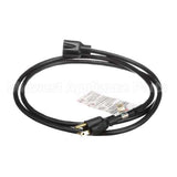 6WH0040P Nu-Vu Cord Set,6Ft Long,20 Amp,125V,