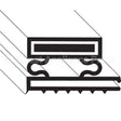 7000272-24 Compatible Sertek Door Gasket - 18.5 X 21.5