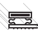 7000272-24 Compatible Sertek Door Gasket - 18.5 X 21.5