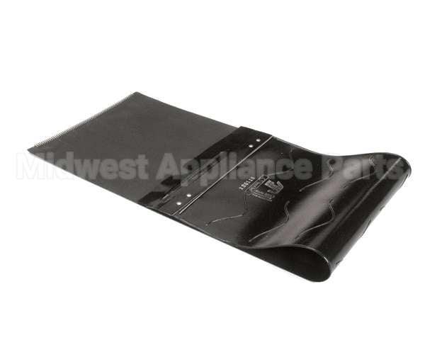 7001095 Antunes Black Wavy Silicone Belt