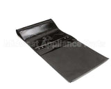 7001095 Antunes Black Wavy Silicone Belt