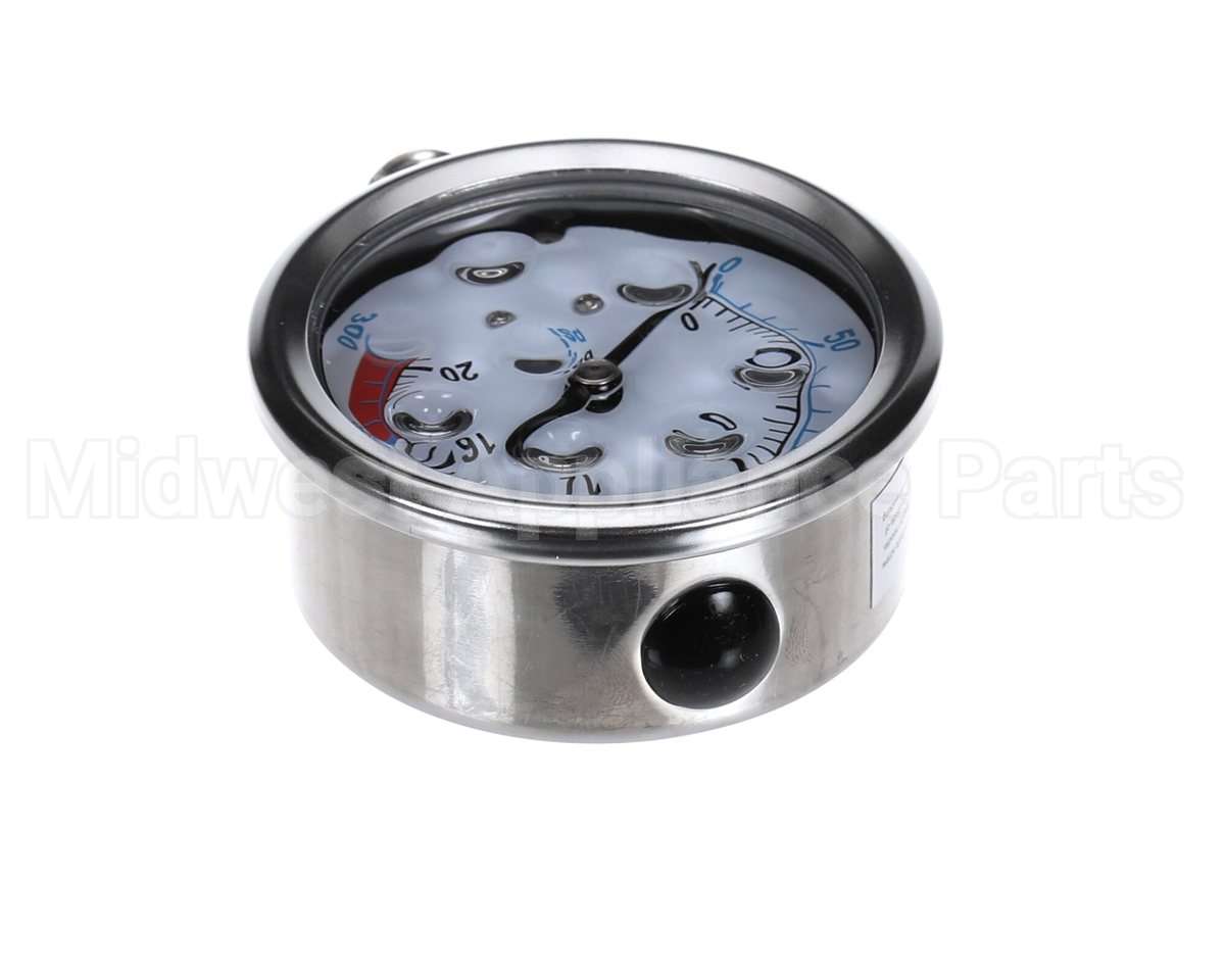 7002617 Antunes Gauge, 300 Psi, 2.5"Gf, Btmmnt, Ss