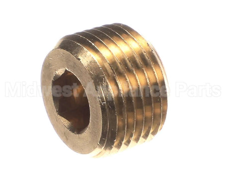 7002625 Antunes Plug, 1/2", Flush, Br