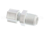 7002630 Antunes Conn,3/8"Cx1/2"Mpt,Jaco,Wht