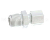 7002630 Antunes Conn,3/8"Cx1/2"Mpt,Jaco,Wht