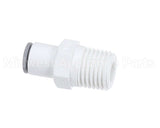 7002669 Antunes Connector, 1/4"T X 1/4"Mpt