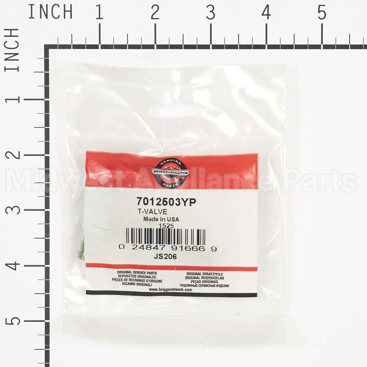 7012503YP Briggs & Stratton T-Valve