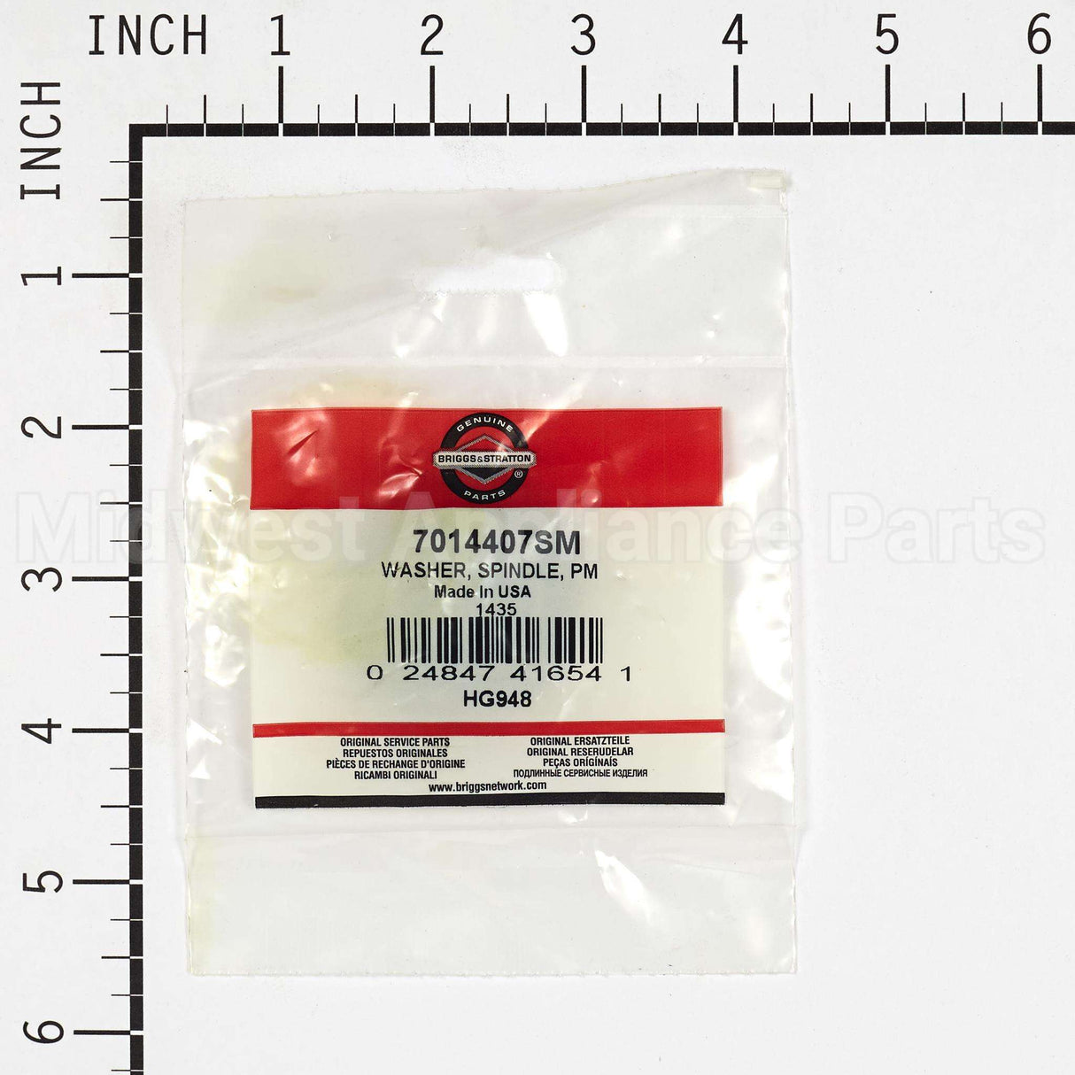7014407SM Briggs & Stratton Washer Spindle Pm